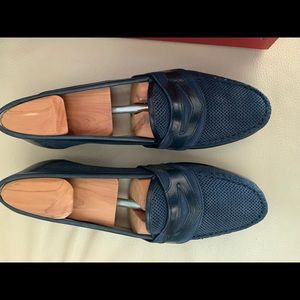 Bally’s Men’s Castello II Navy shoes